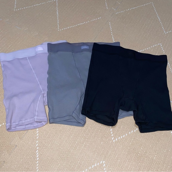 SKIMS Other - Skims Cotton Rib Boxer 3-Pack